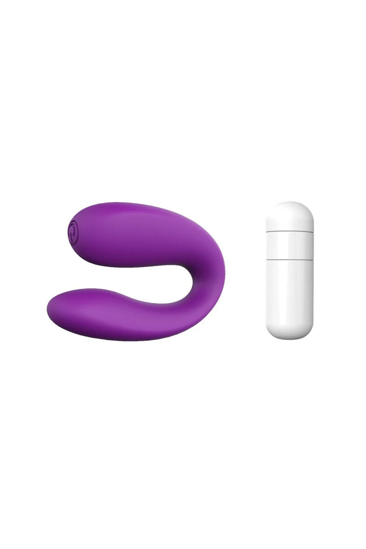 Uzaktan Kumandalı Hareketli Dildo Vibratör+Çiftlere Özel U Vibratör