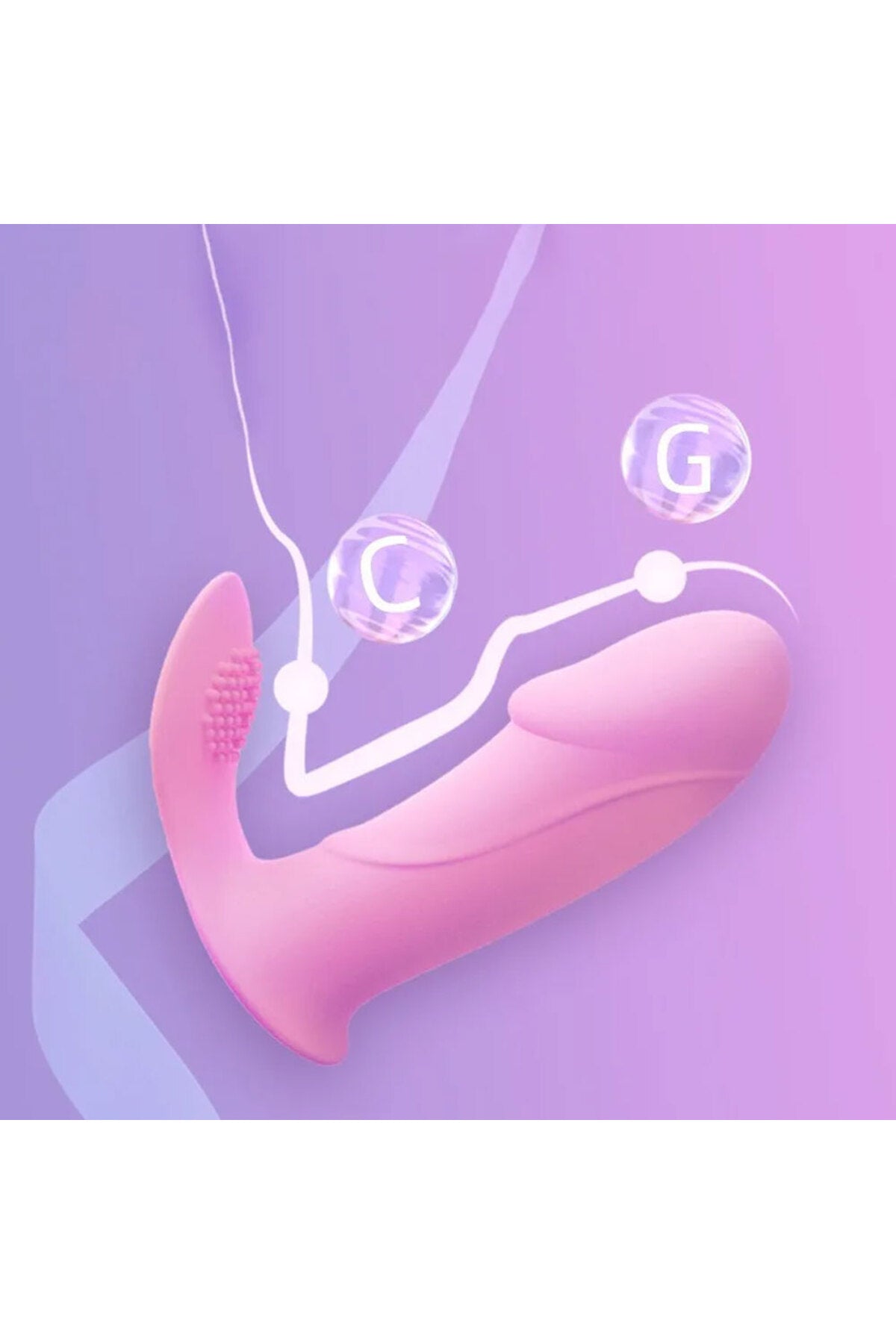 Vibex Bluetooth App Kontrollü Akıllı Giyilebilir Vibratör