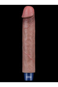 Gerçekçi Yumuşak Silikon Şarjlı Titreşimli Dildo – 23 cm