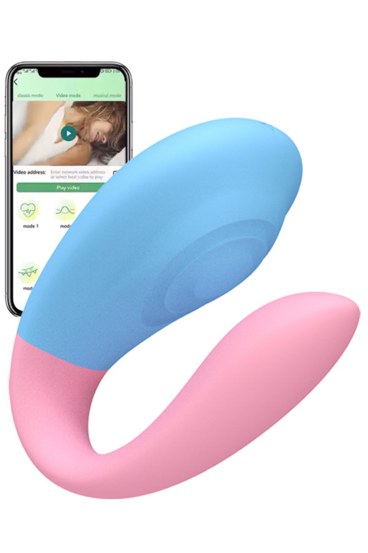Candy Telefon Kontrollü Giyilebilir Vibratör – Uzaktan Kontrol & Müzik Senkron
