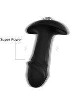 Giyilebilir Titreşimli Çok Amaçlı Plug – Siyah | 10 cm