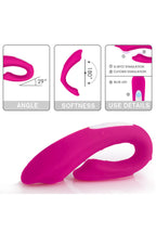 Sevgililer Günü Özel | Uzaktan Kumandalı Giyilebilir Çift Vibratörü – Pembe (9 Mod)