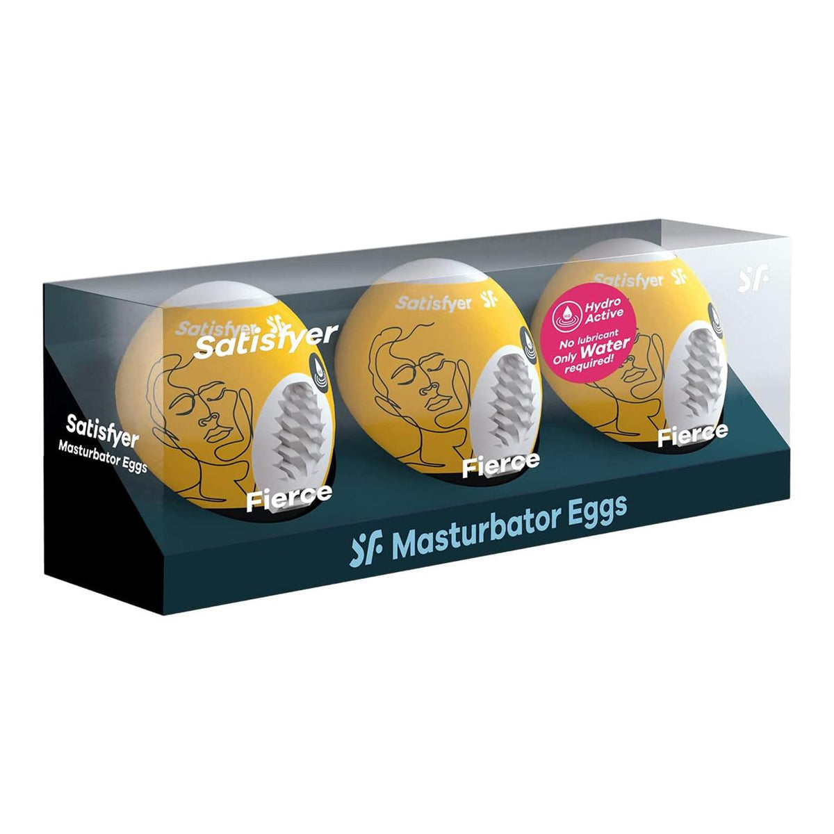 Satisfyer Fierce Yumurta Mastürbatör 3’lü Set
