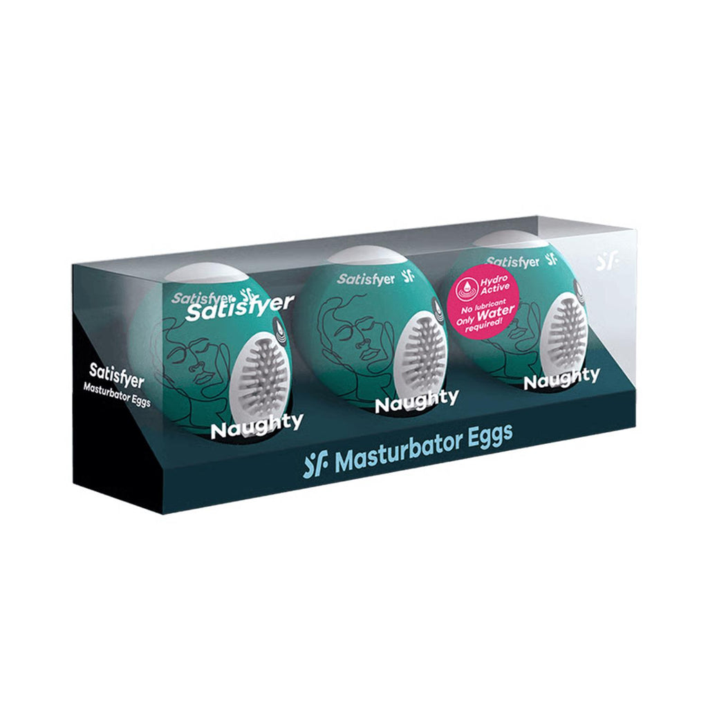 Satisfyer Naughty Yumurta Mastürbatör 3’lü Set