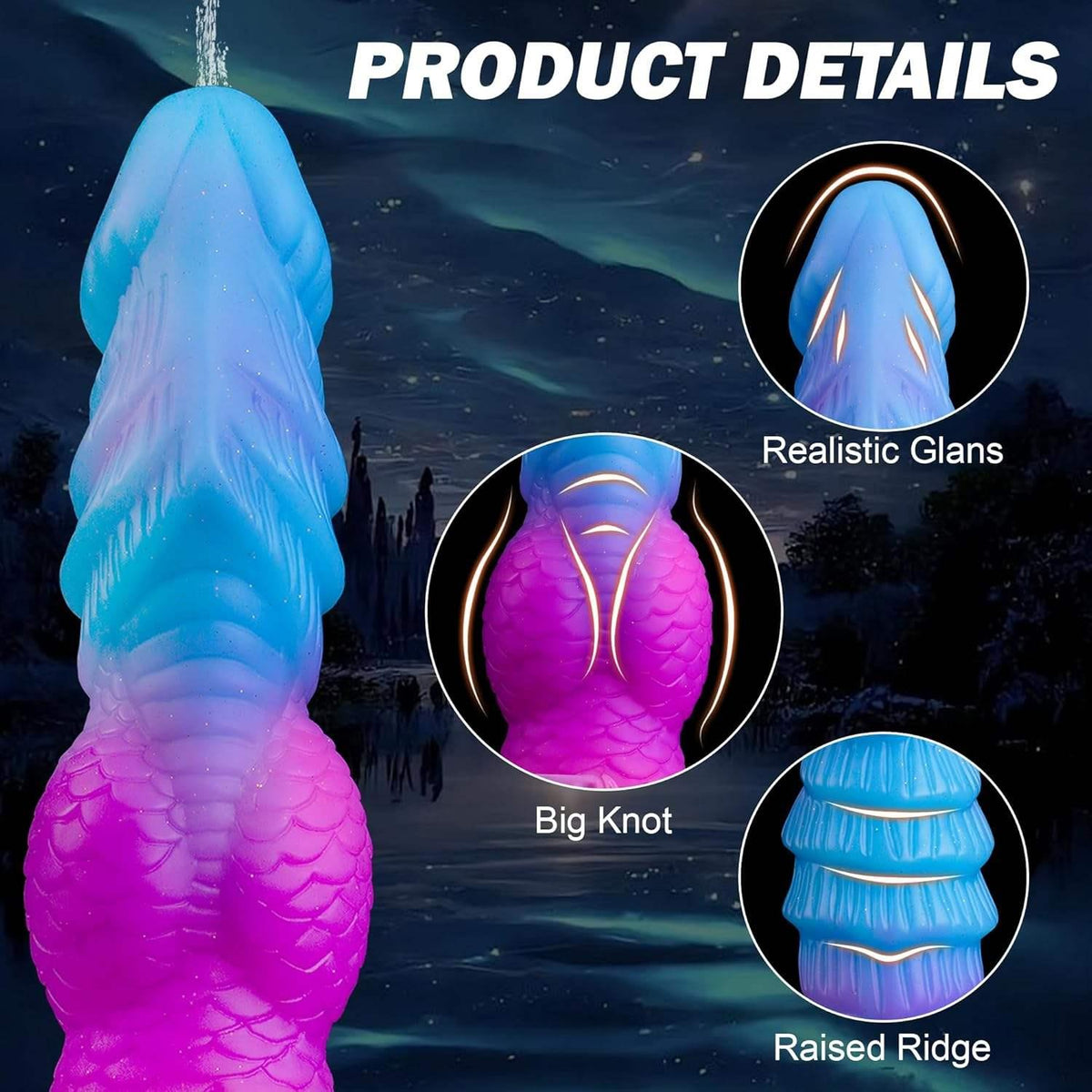 Boşalan Yaratık Dildo – 20 cm