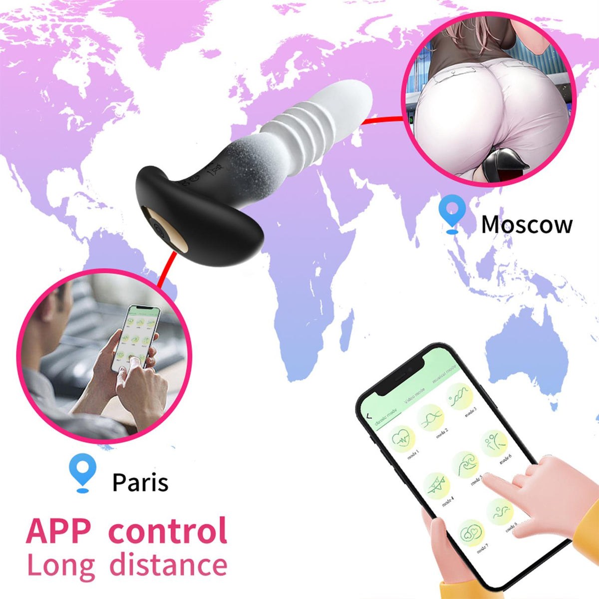 APP Kontrollü 9 Modlu Hareketli Vibratör