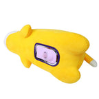 Peluş Tilki Görünümlü Hareketli Isıtmalı Dildo Vibratör
