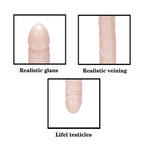 Çift Uçlu Realistik Dildo – 38 cm