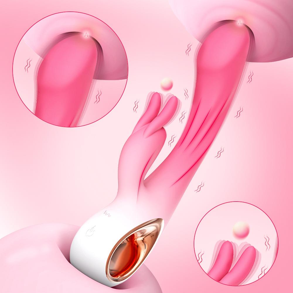 Pembe Tilki Yeni Rabbit Vibratör Rose
