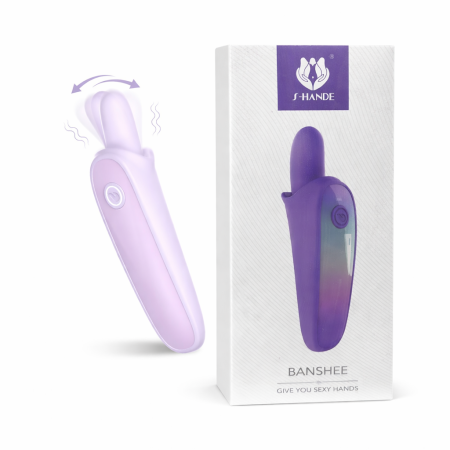S-Hande Banshee Dil Uyarıcılı Vibratör Mor