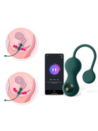 Magic Motion Crystal Duo Telefon Kontrollü Kegel Egzersiz Topları
