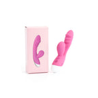 Emişli Curved Rabbit Vibratör Pembe