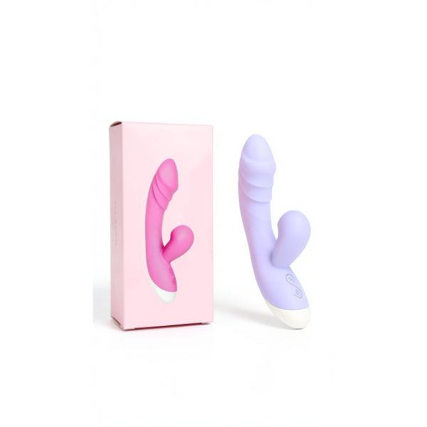 Emişli Curved Rabbit Vibratör Mor