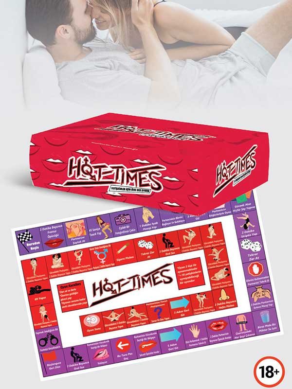 HOT TİMES Yetişkinlere Özel Cinsel İlişki Yatak Kutu Oyunu