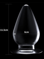 Flawless 4.5'' Clear Anal Plug