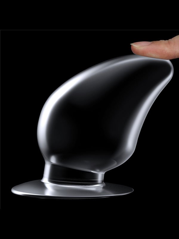 Flawless 4.5'' Clear Anal Plug