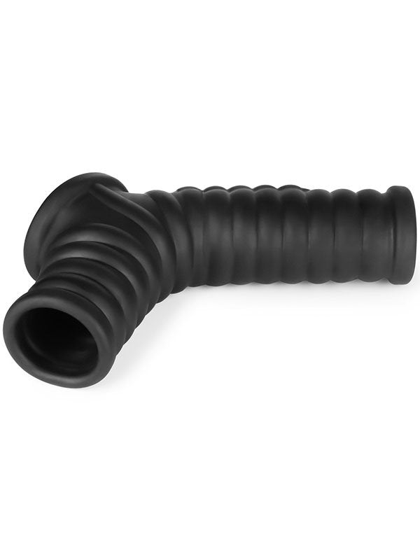 Vibrating Wave Knights Ring with Scrotum Sleeve