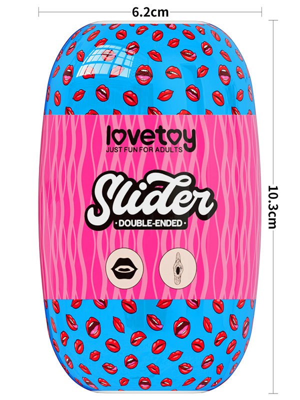 LoveToy Slider Double-Ended Ağız ve Vajina Mastürbator