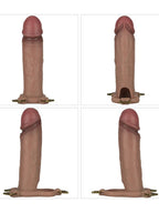 LoveToy Ingen 9'' Enhanced Set L/XL/2XL İçi Boş Kemerli Penis