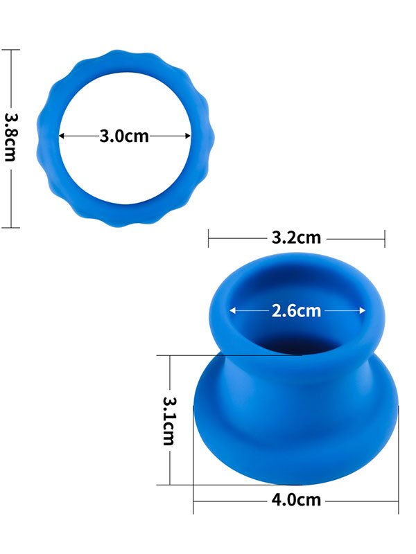 Pinnacle Pro Twin Flex Stretcher Penis ve Testis Halkası
