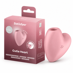 Satisfyer Cutie Heart Emişli Vibratör Rose