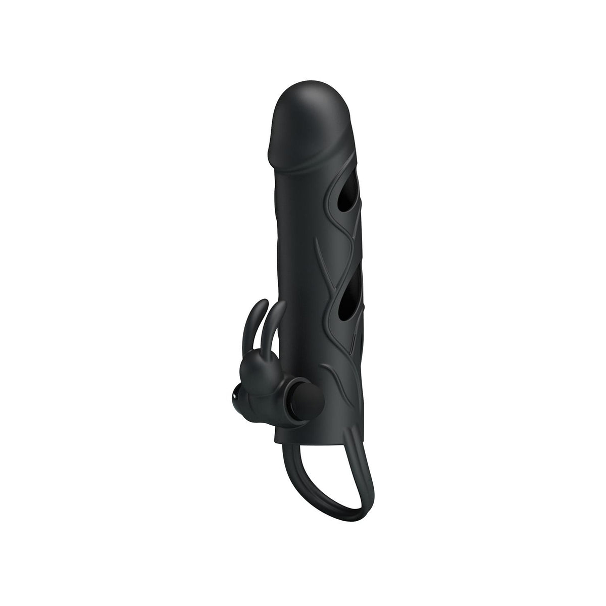 Baile Titreşimli Rabbit Penis Kılıfı
