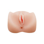 Baile Realistik Vajina & Anal Mastürbatör – Titreşimli Yumurta ve Kablolu Kumanda (2xAA)
