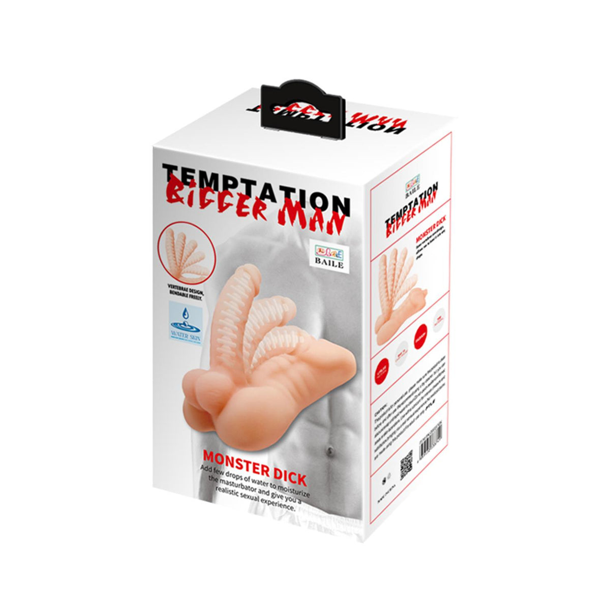 Baile Temptation Bigger Man Kıkırdaklı Torso Dildo