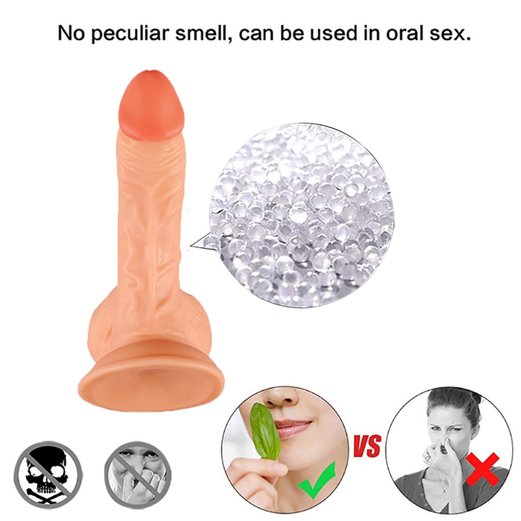 Belden Bağlamalı Realistik Dildo 17 cm