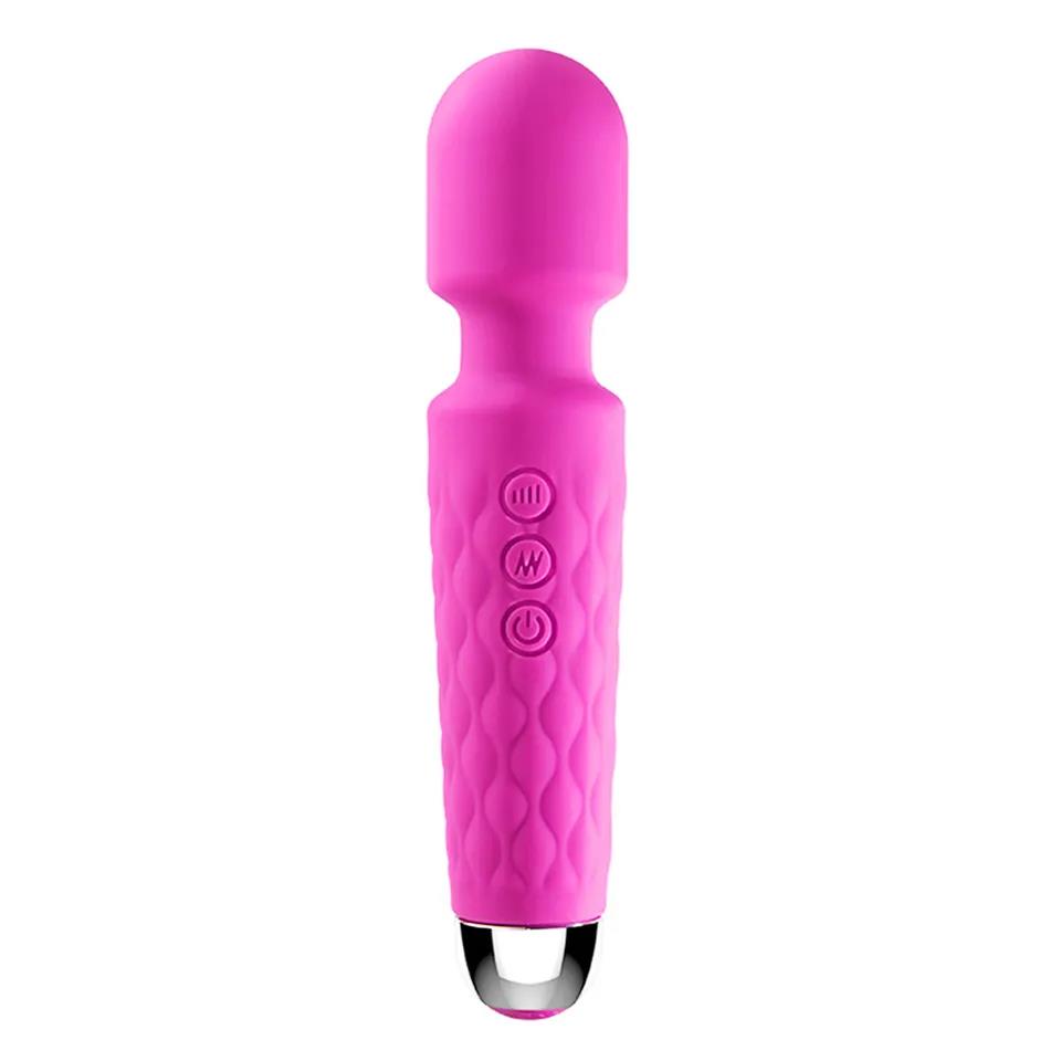 Bükülebilir Başlıklı Wand Vibratör Pembe