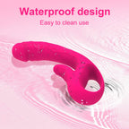 Çift Motorlu Modern Rabbit Vibrator Pembe