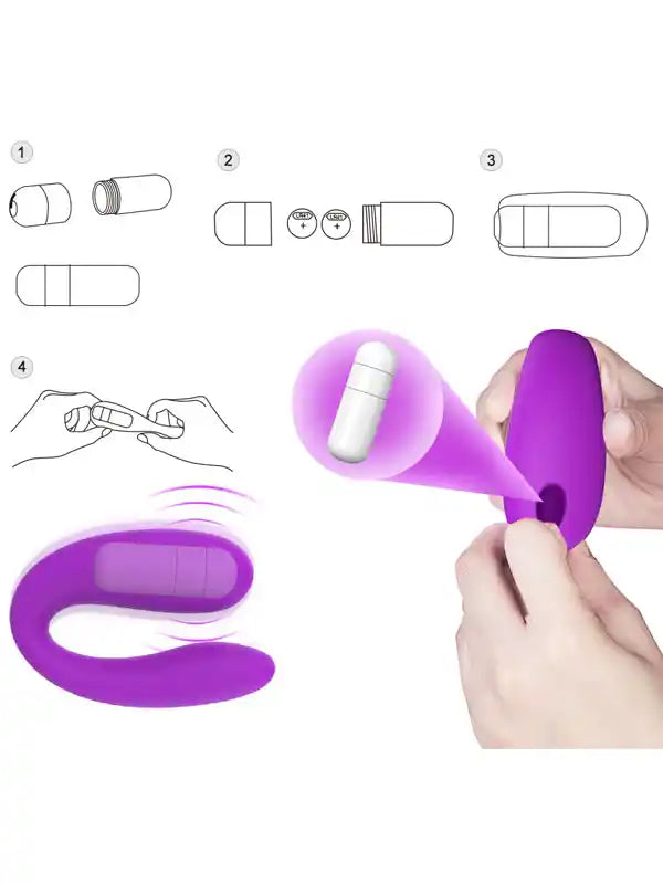 Çiftler İçin Giyilebilir Titreşimli Vibratör