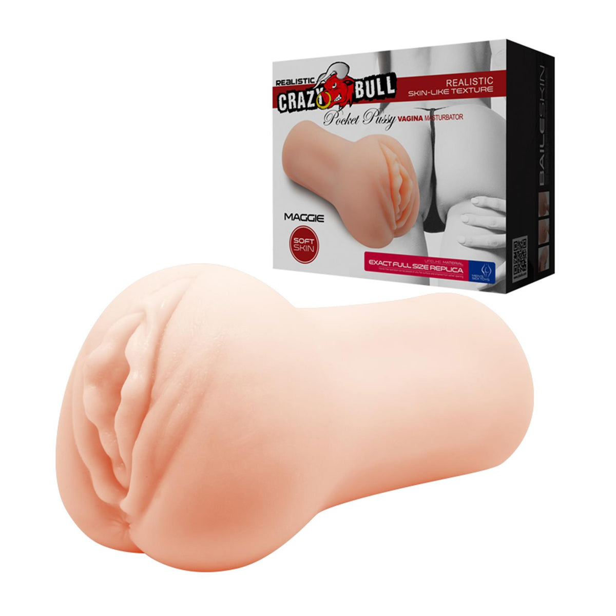 Crazy Bull Pocket Pussy Gerçekçi Vajina Mastürbatör