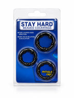 Blush Stay Hard Beaded Penis Halkası 3’lü Set