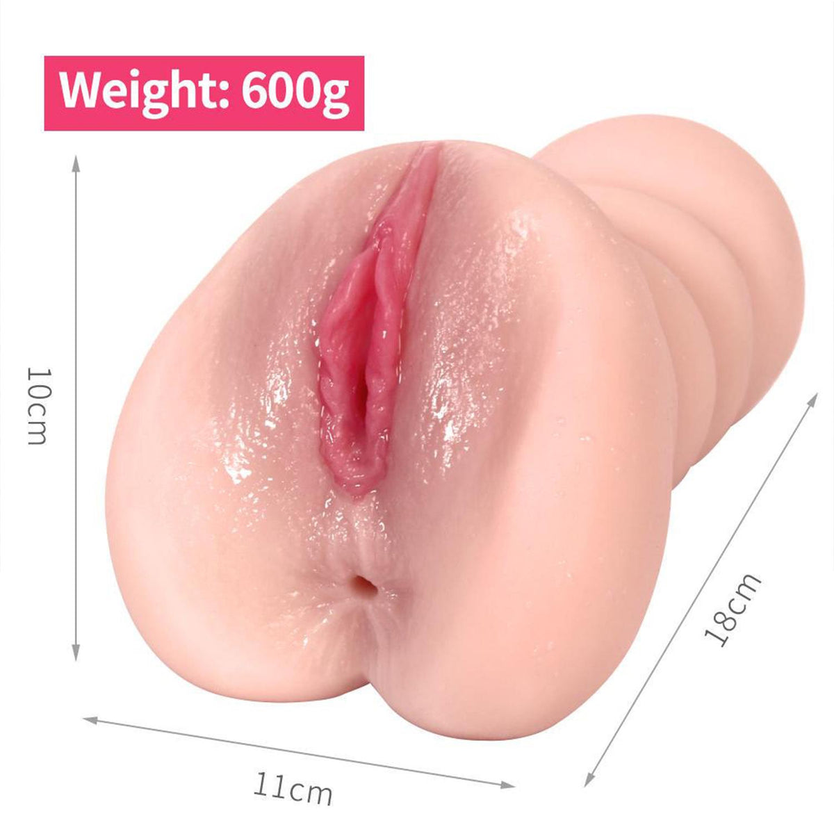 Gerçekçi Vajina Anal Mastürbatör