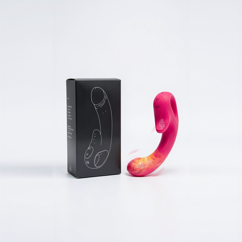 Çift Motorlu Modern Rabbit Vibrator Pembe
