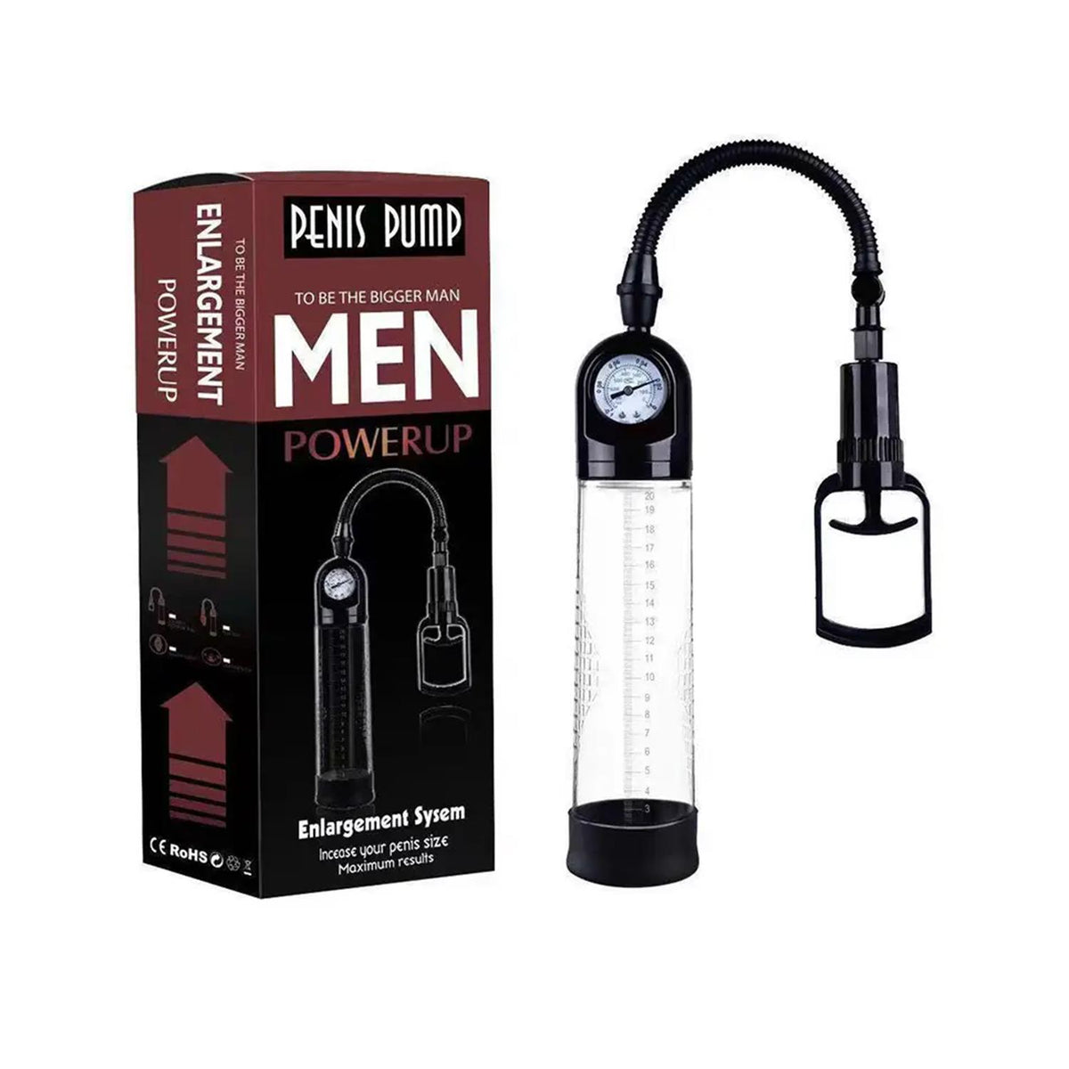 Göstergeli Penis Pompası