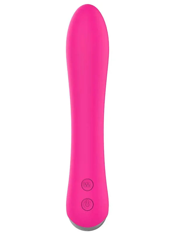 Isıtmalı Şarjlı  Güçlü Titreşimli Esnek Silikon Vibratör 17.5 cm