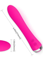 Isıtmalı Şarjlı  Güçlü Titreşimli Esnek Silikon Vibratör 17.5 cm