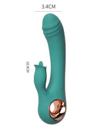 Dil Sitimilasyonlu Isıtmalı Şarjlı Vibratör 19 cm