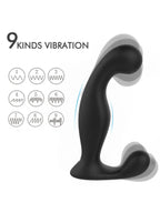 Anal ve Prostat Uyarım Vibratörü Uzaktan Kumandalı Şarjlı