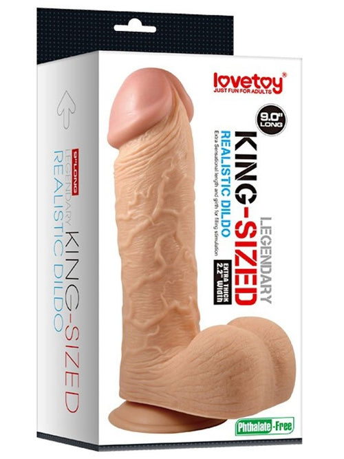 LoveToy Realistik Dildo 23 cm