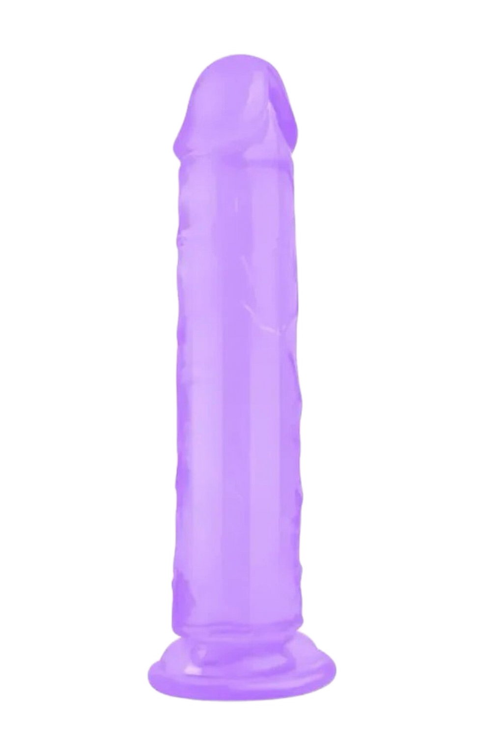 Kiss Erotic mor jel vantuzlu dildo, 21,5 cm