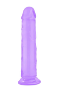 Kiss Erotic mor jel vantuzlu dildo, 21,5 cm