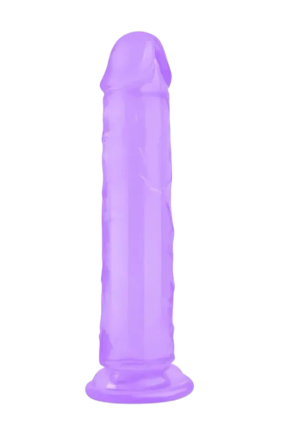 Kiss Erotic mor jel vantuzlu dildo, 21,5 cm