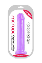 Kiss Erotic mor jel vantuzlu dildo, 21,5 cm