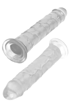 Kiss Erotic mor jel vantuzlu dildo, 21,5 cm