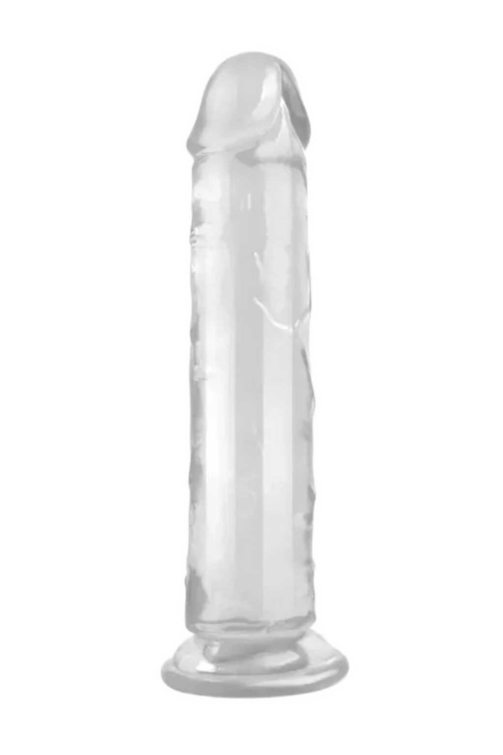 Kiss Erotic mor jel vantuzlu dildo, 21,5 cm
