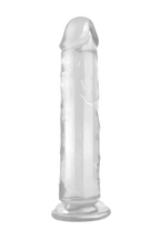 Kiss Erotic mor jel vantuzlu dildo, 21,5 cm
