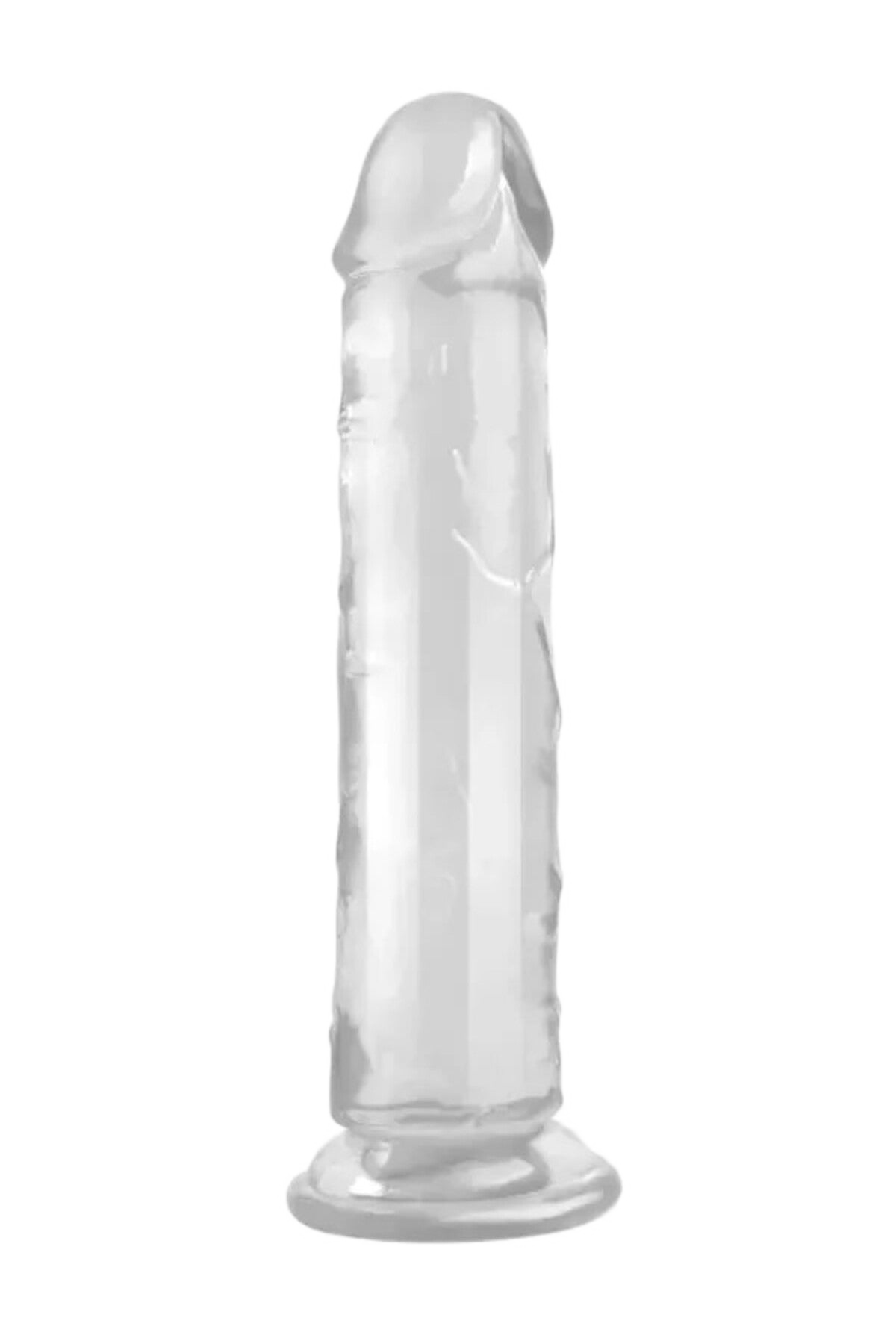 Kiss Erotic mor jel vantuzlu dildo, 21,5 cm